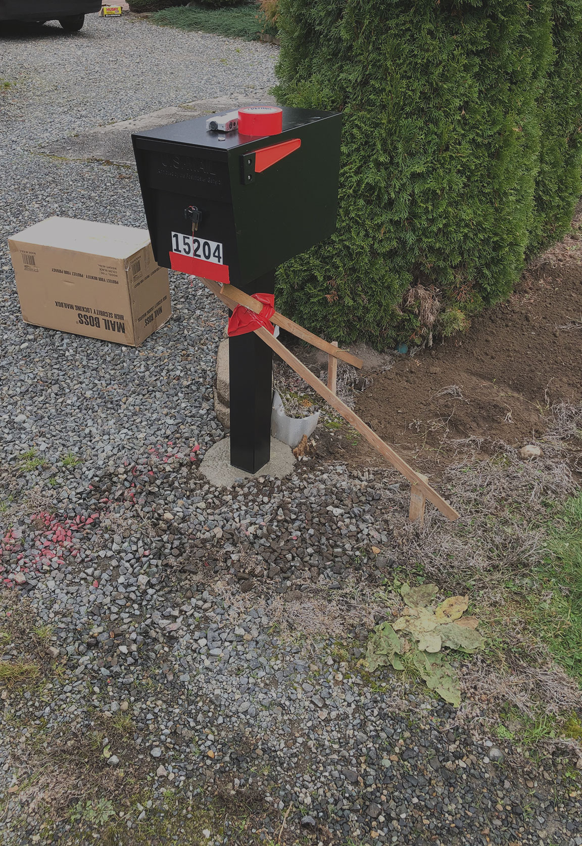mailbox installation